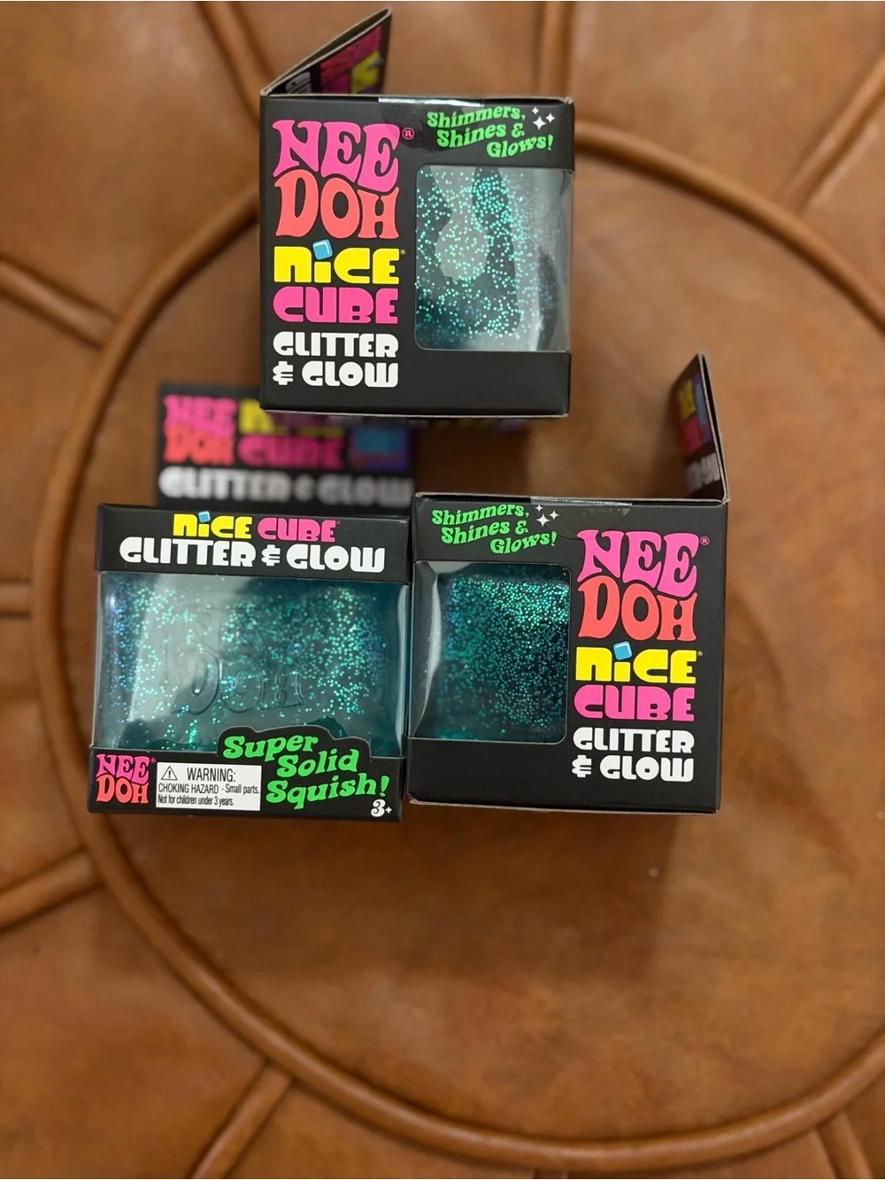 ✨💙 NeeDoh Nice Cube Glitter & Glow 💙✨